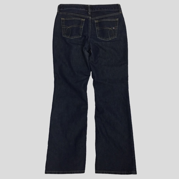 Tommy Hilfiger Boyfriend Jeans Womens 2S 30W 28L Mid Rise Easy Fit Bootcut - Picture 3 of 12